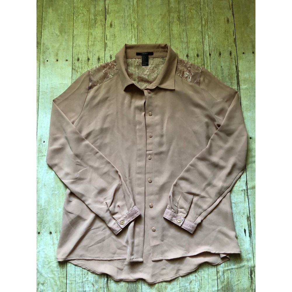 Mauve Long Sleeve Blouse